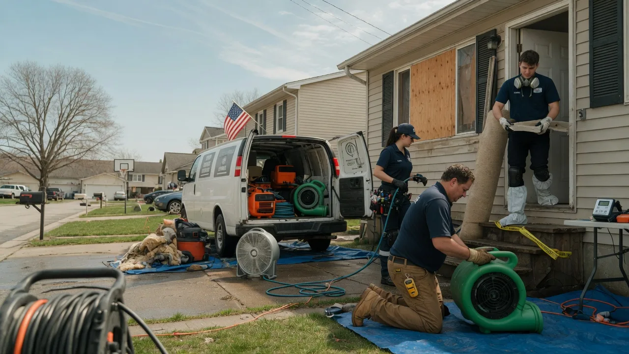 Water Damage Restoration in Morley, IA near me